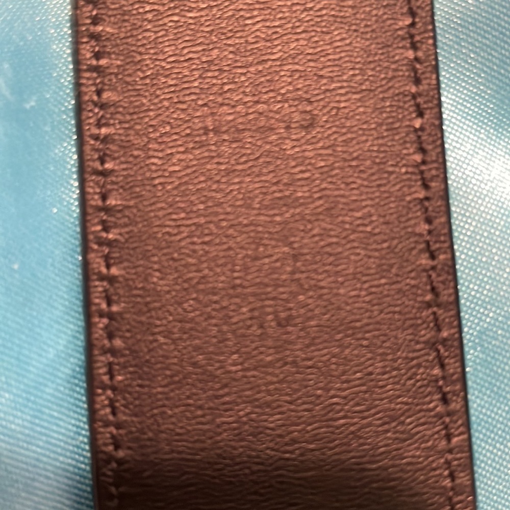 New Louis Vuitton suede leather belt - Picture 12 of 13